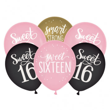Blush Sixteen 12" Latex Balloons 15/ct