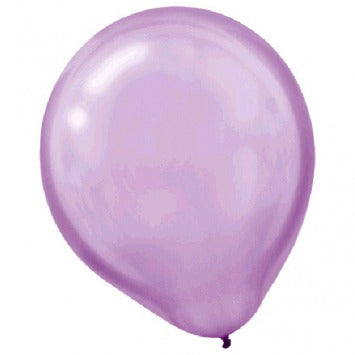 Lavender Pearl Latex Balloons - Packaged, 72 ct 12in