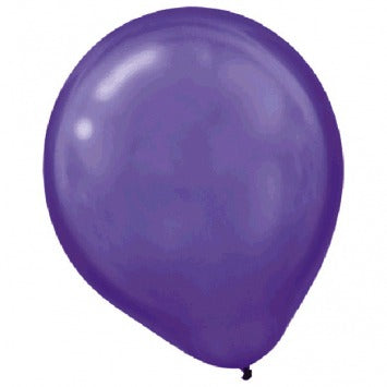 New Purple Pearl Latex Balloons - Packaged, 15 ct 12in