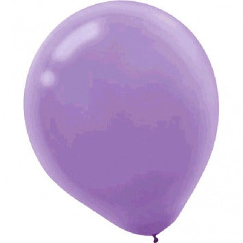 Lavender Latex Balloons - Packaged, 20 ct 9in