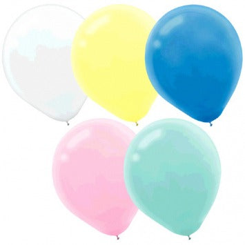 Pastel Assorted Latex Balloons - Packaged, 20 ct 9in