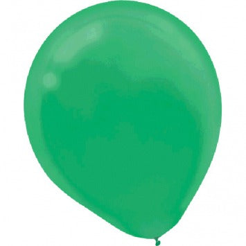Festive Green Latex Balloons - Packaged, 50 ct 5in