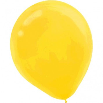 Yellow Sunshine Latex Balloons - Packaged, 50 ct 5in