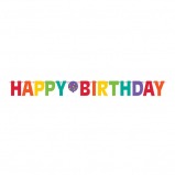 Birthday Accessories Rainbow Giant Letter Banner 10 4/5in x 12 1/2in