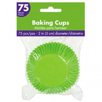 Cupcake Cases - Kiwi 2in 75/ct