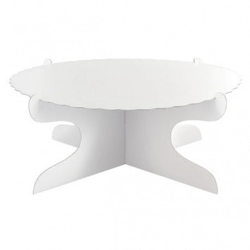 Cake Stands - White 5 1/2in x 14in Dia.