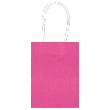 Kraft Bag - Bright Pink 5in