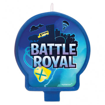 Battle Royal Birthday Candle 2 2/5in W x 2 3/5in H