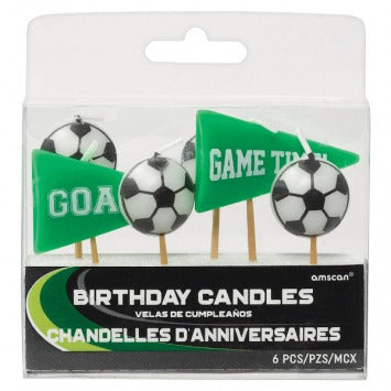 Goal Getter Pick Candles 3in 6/ct