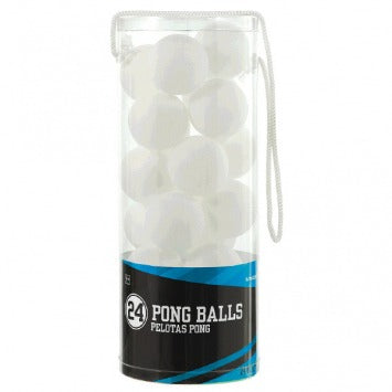 High Count Pong Balls White 1.5in 24/ct