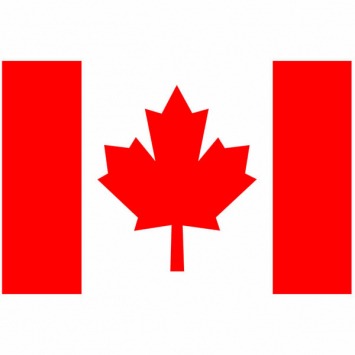 Canadian Flag 4in x 6in