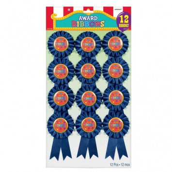 Rosette Award Ribbons - Winner 6in 12/ct