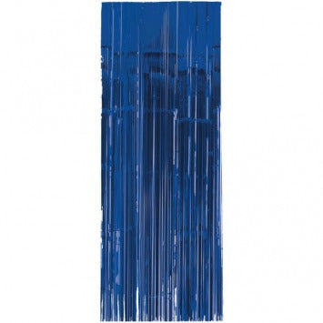 Bright Royal Blue Metallic Curtain
3ft x 8ft