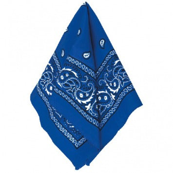 Blue Bandana 20in x 20in