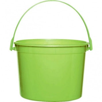 Kiwi Plastic Bucket w/Handle 6.25in Dia x 4 1/2in H