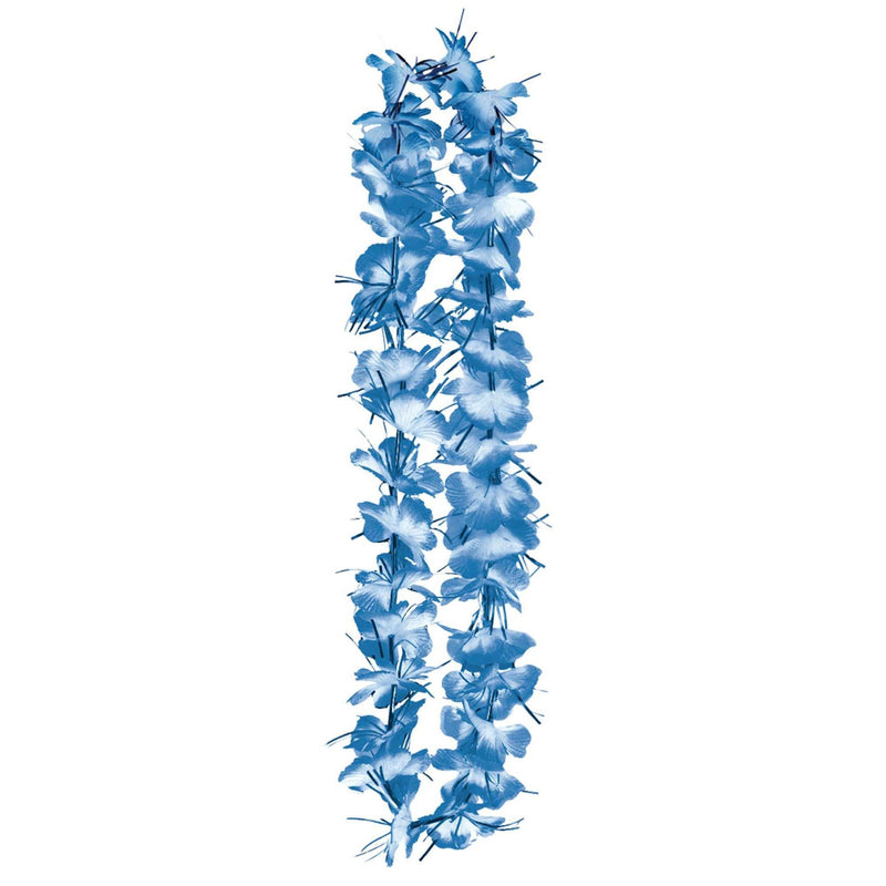 Blue Tinsel Lei 40in 1/ct