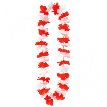 Canada Day Flower Leis 20in