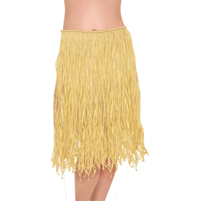 Adult Natural Grass Skirt 28in x 31in 1/ct