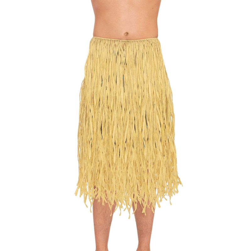 Natural Grass Skirt - Adult XL 28in x 42in 1/ct