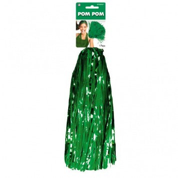 Green Pom Pom Mix Mix 15in 1/ct