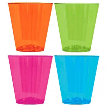 BPP Neon Shot Glasses, 2 oz 100/ct