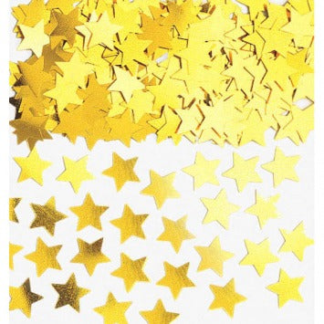 Gold Mini Stars Confetti 1/4oz