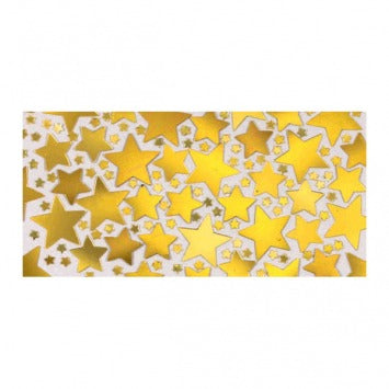 Gold Metallic Star Confetti
 2 1/2oz