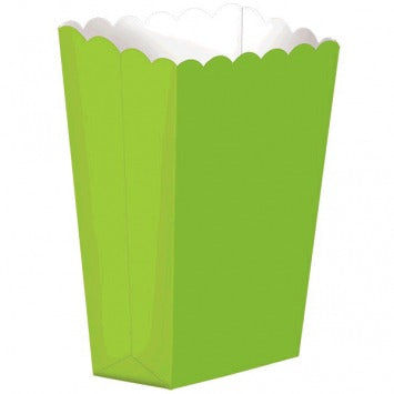 Small Popcorn Box - Kiwi 5 1/4in X 3 3/4in 5/ct