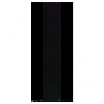 Black Small Party Bags 9 1/2in x 4in x 2 1/4in 25/ct