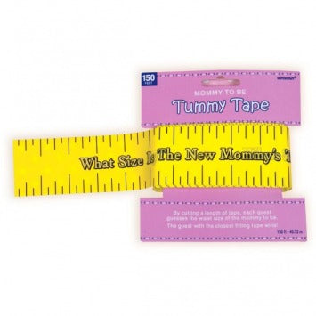 Tummy Measure Baby Shower Game 150ft x 2in