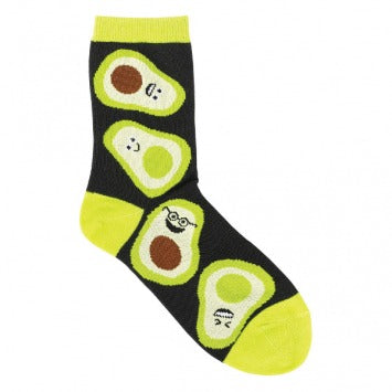 Avocado Crew Socks, One Size Fits Most
