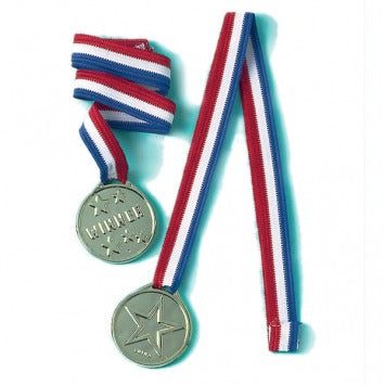 Goal Getter Award Medals: Ribbon, 13in w/ Pendant, 1 1/2in 8/ ct.