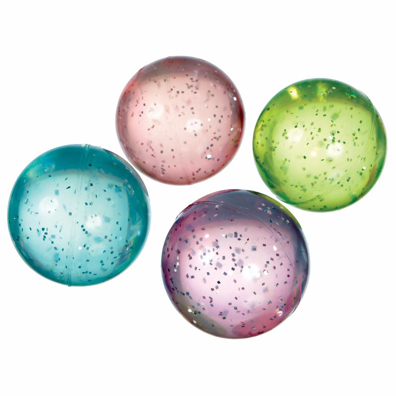 Glitter Bounce Ball High Count Favor 49mm 8/ct