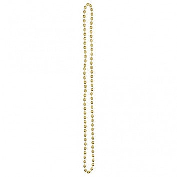 Let's Party Bead Necklace - Gold 30in