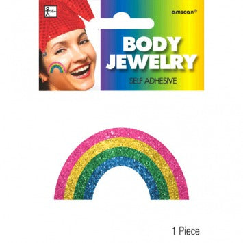 Rainbow Body Jewelry 2in x 2in