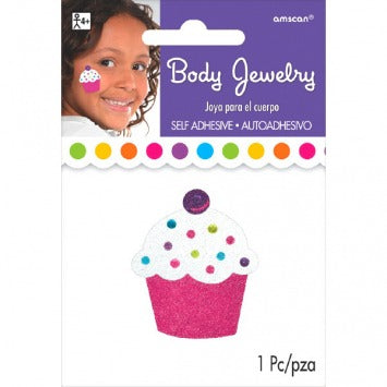 Cupake Body Jewelry 5in x 3 1/2in