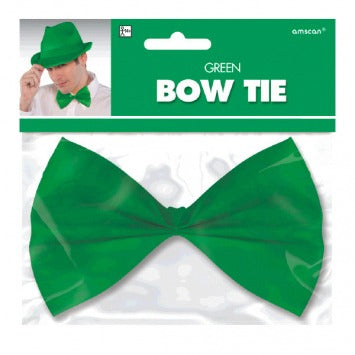 Green Bow Tie 3 1/4in x 6in