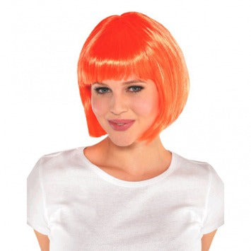 Orange Bob Wig - Adult/Child