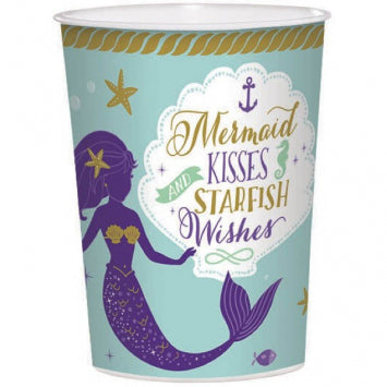 Mermaid Wishes Favor Cup 16oz