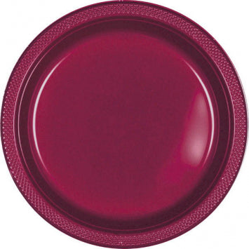 Berry Plastic Plates, 10 1/4in 20/ct