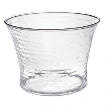 Hammered Clear Beverage Tub 3.6 Gal.