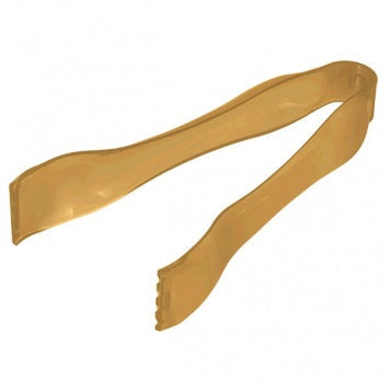 Mini Tongs - Gold 5 3/4in