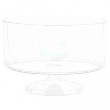 Clear Trifle Container, Small 5 7/8in Dia.