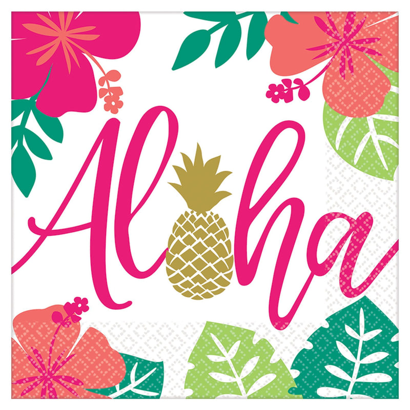 Aloha Luncheon Napkins 16/ct