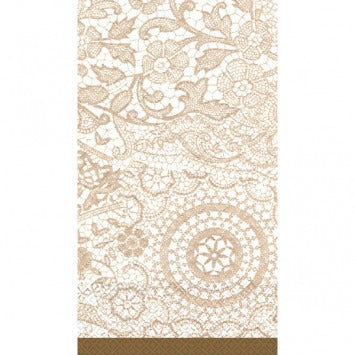 Delicate Lace Guest Towels 16/ct