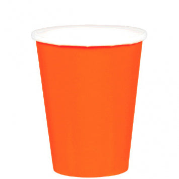 Orange Peel Paper Cups, 9oz. 20/CT