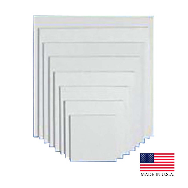 White Corrugated Rectangular Cake Pad 18in x 14in