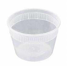 Extra Heavy Round Plastic Deli Container 16oz