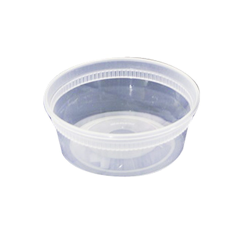 Clear Plastic Deli Container 8oz