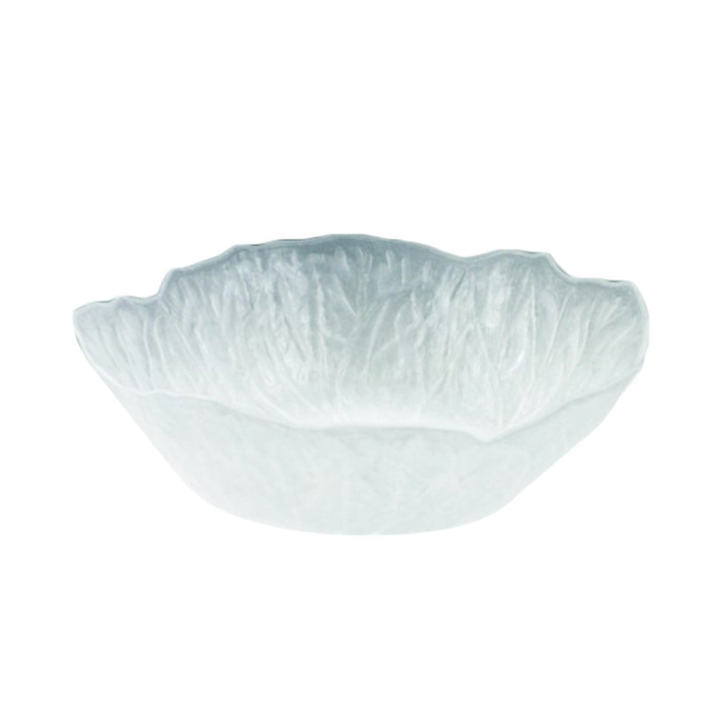 Crystalware Clear Round Plastic Cabbage Bowl 2qt